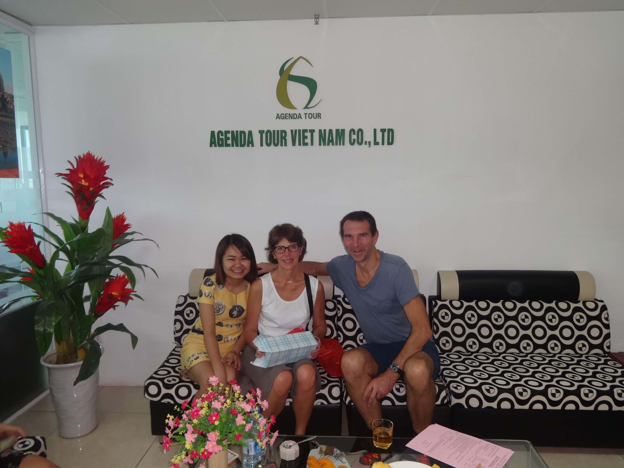 Voyageurs avec Agenda Tour Vietnam