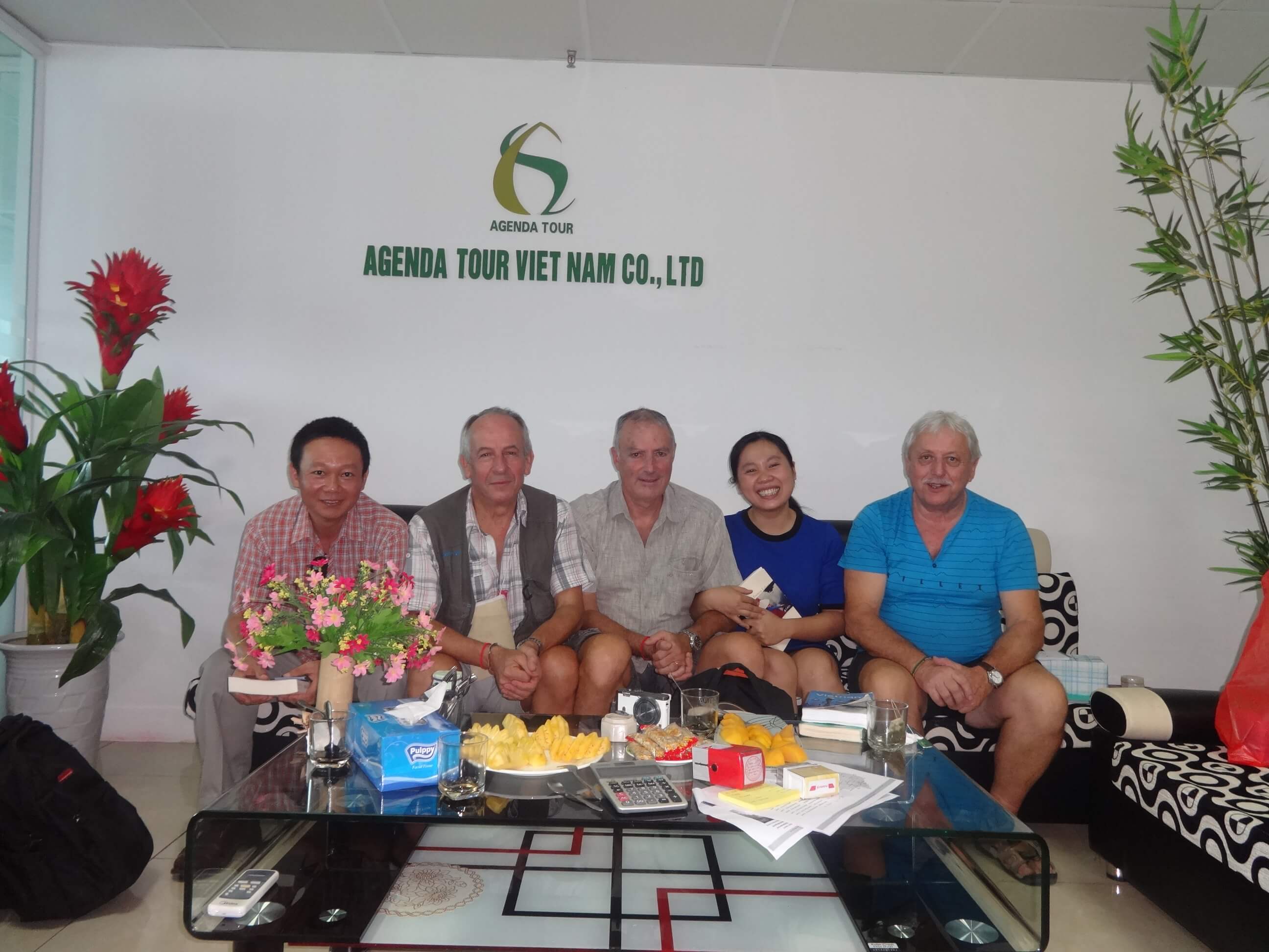 Groupe de Mr Cochaud ( 5 fois au Vietnam avec Agenda Tour)