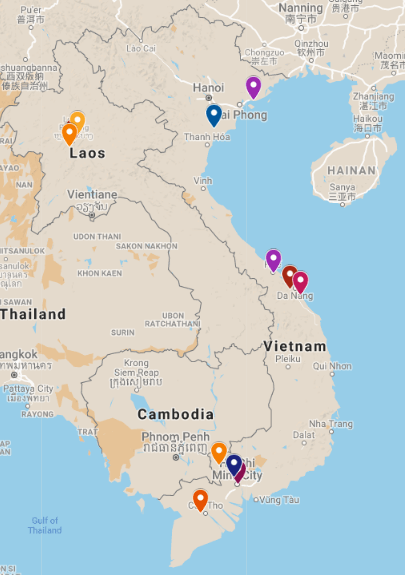 Circuit combiné Vietnam - Laos 17 jours