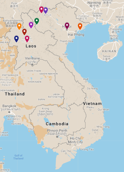 Circuit Vietnam Nord et Laos 16 jours