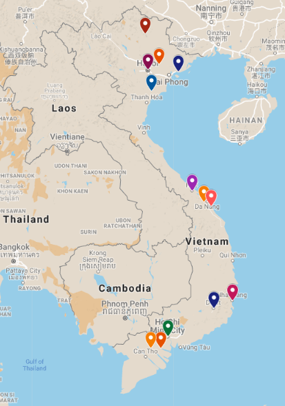 Du Nord - Est Vietnam au Rive du Mékong 20 jours