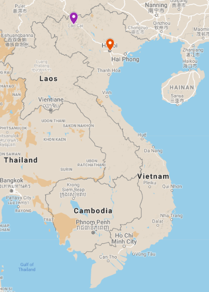Trekking Vietnam (Trek 2 jours à Sapa)