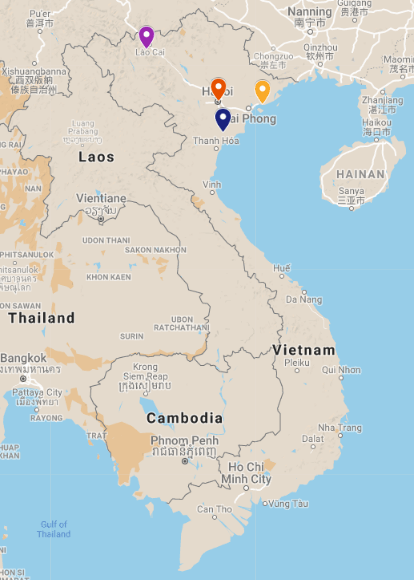 Vietnam Nord sonne la marche (4 jours de Rando à Sapa)