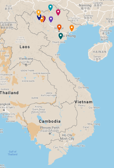 Voyage Vietnam Nord - Couleurs du Marché de l’Amour Khau Vai ( une fois par an)