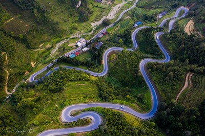 Les paysages montagneux du nord Vietnam