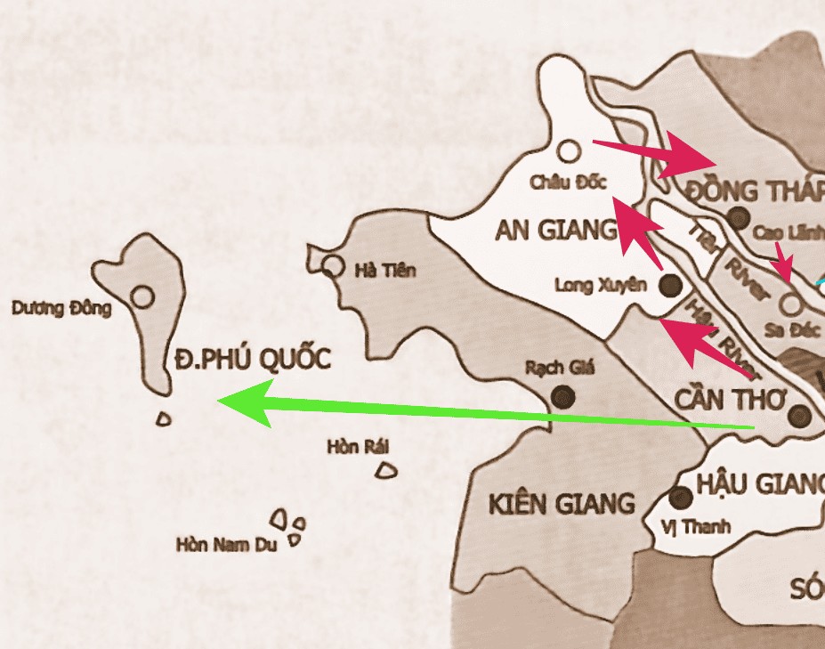 Le Delta du Mékong au Vietnam et ses sites aux voyageurs francophones