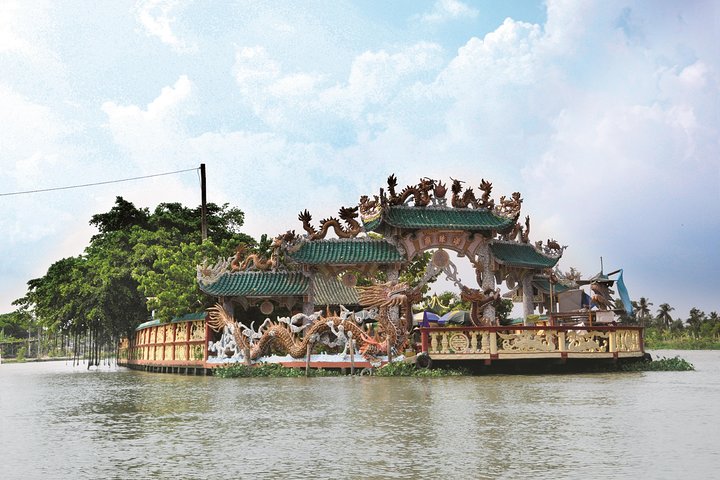 Temple flottant Phu Chau à Saigon - Unique temple flottant à Ho Chi Minh ville