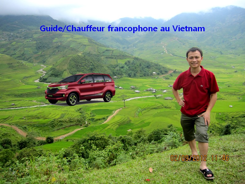 Voyage au Vietnam avec le Chauffeur/Guide Francophone