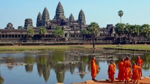 Au coeur d’Angkor, région des mystères au Cambodge