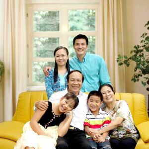 Voyage au Vietnam: Fête de la famille vietnamienne 2012