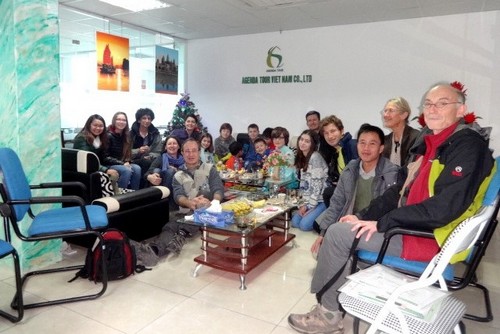 Accueil de nos clients à notre agence AGENDA TOUR VIETNAM