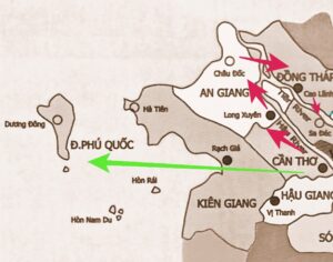 Le Delta du Mékong au Vietnam et ses sites aux voyageurs francophones