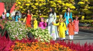 Coutumes au Têt des Vietnamiens