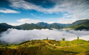 La beauté du village d’Y Ty à la saison des rizières en terrasses