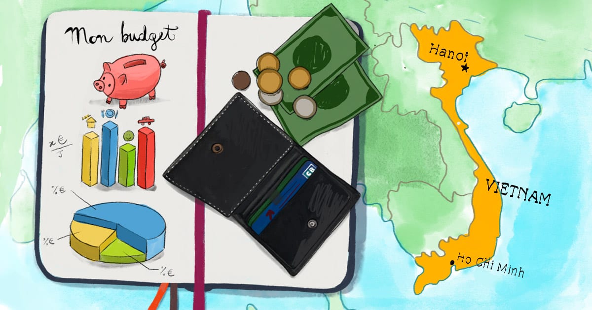  Budget voyage Vietnam par jour