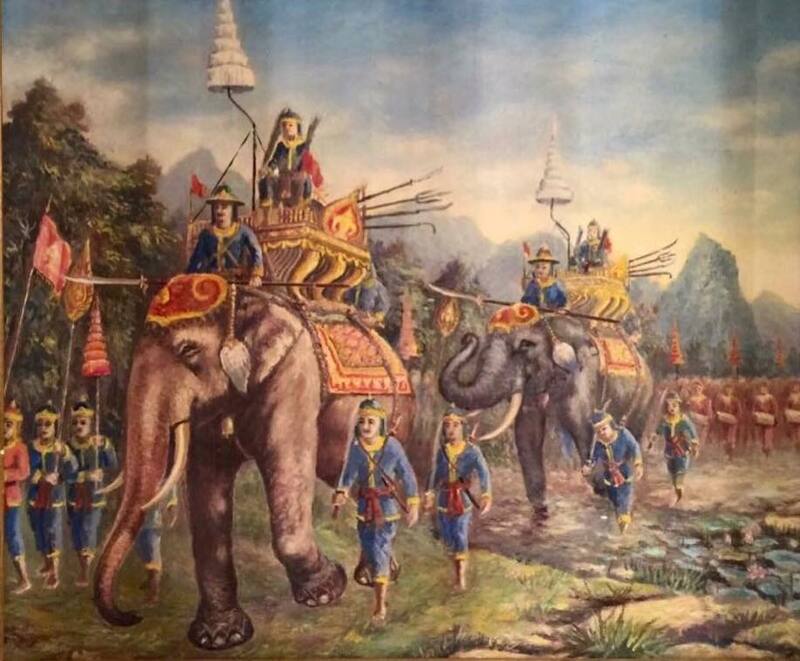 Drapeau Laos: Emblème du pays des Millions d'Éléphants 22 L'histoire du Laos remonte au royaume de Lan Xang