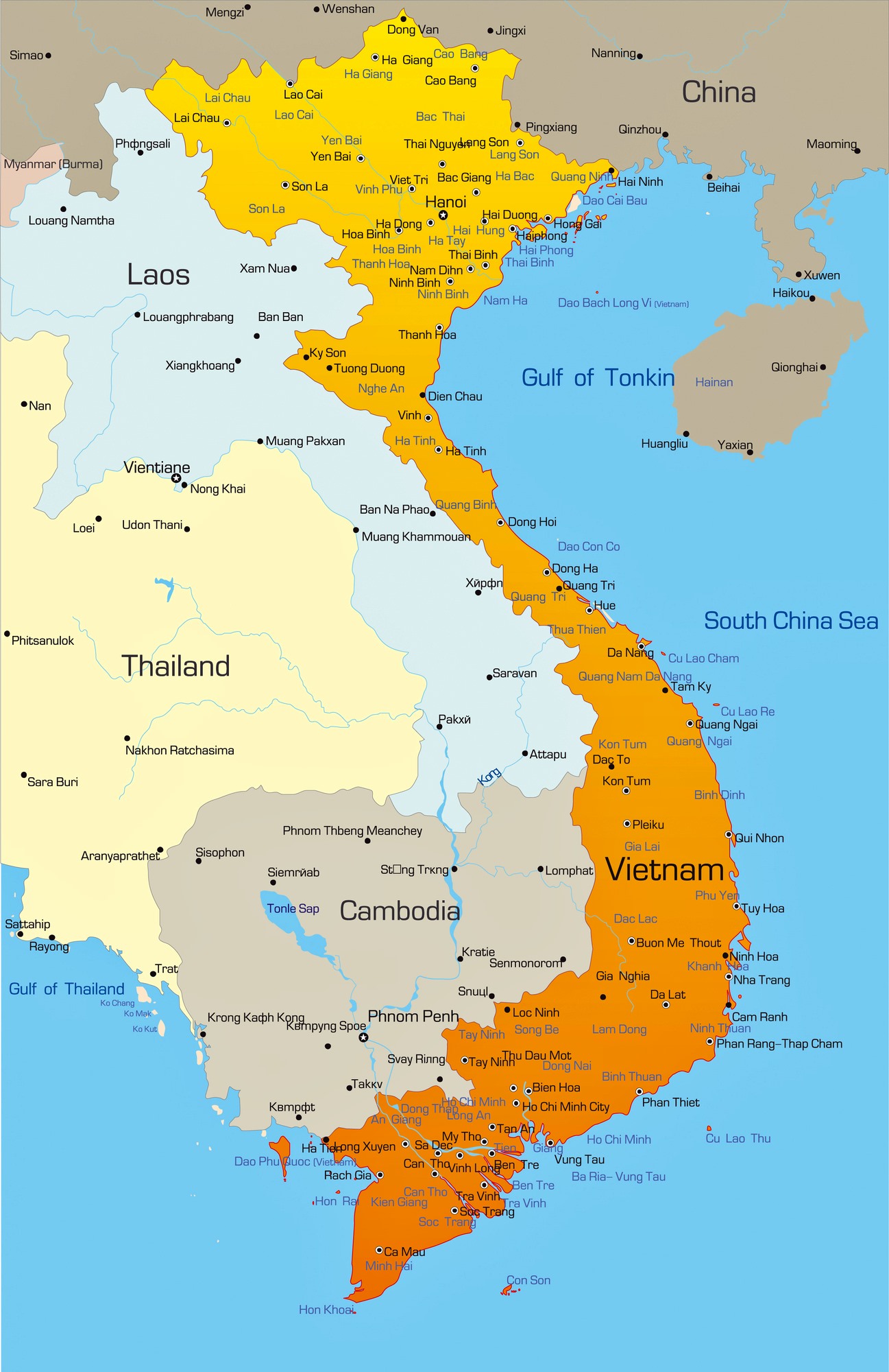 Attention si vous avez le projet du voyage au vietnam