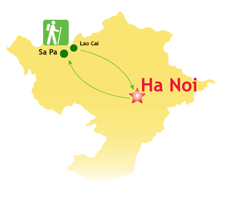 Hanoi → Ninh Binh, Hanoi → Ha Giang, Hanoi → Sapa, Hue ↔ Hoi An (col des Nuages), Saigon → Phnom Penh, Da Nang → Hoi An