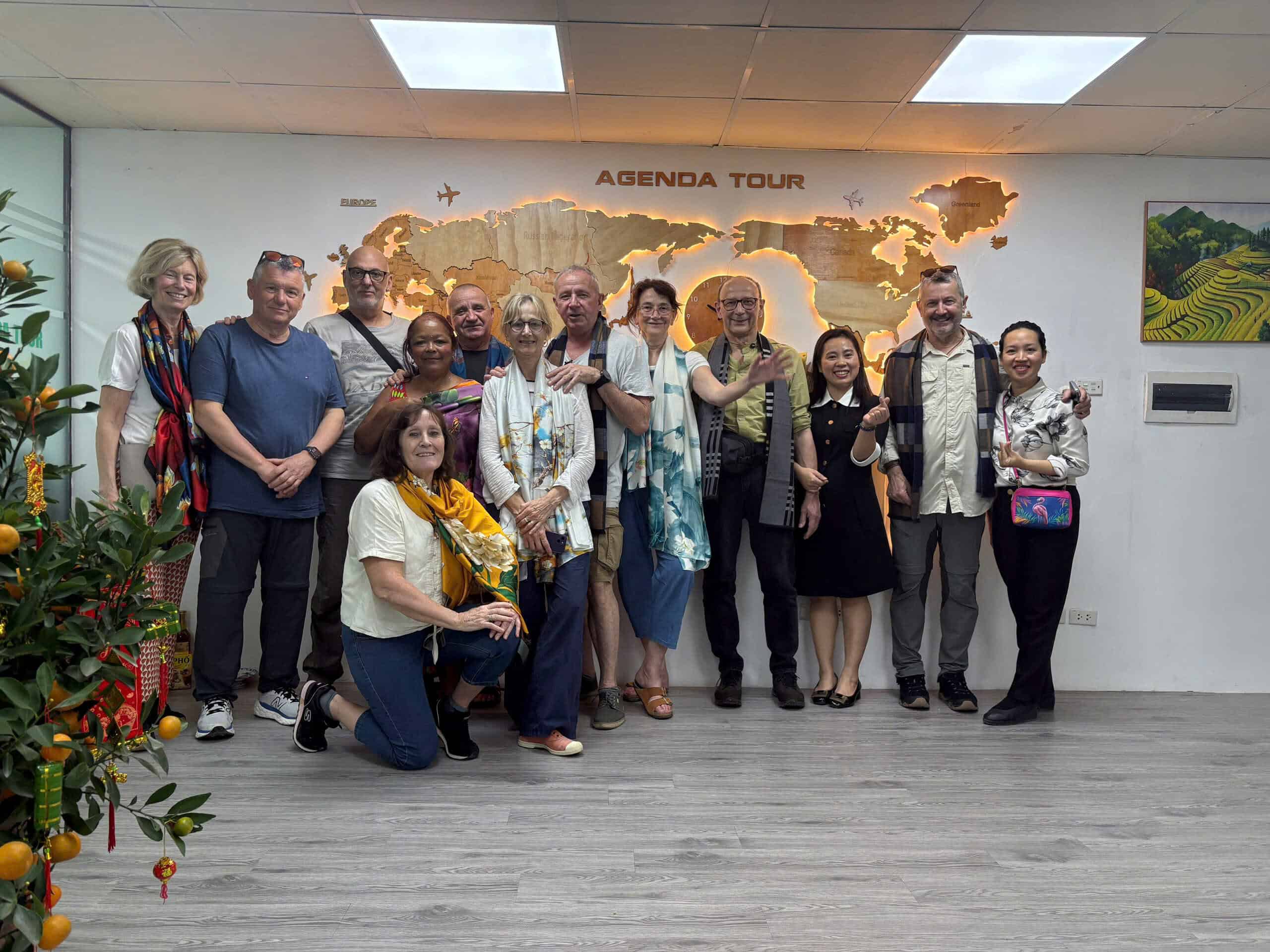Agence locale au Vietnam Francophone 77 | agence locale Vietnam Agenda Tour Au bureau AGENDA TOUR VIETNAM