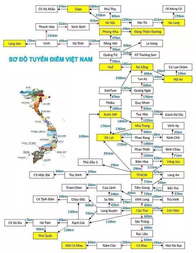 Carte Vietnam