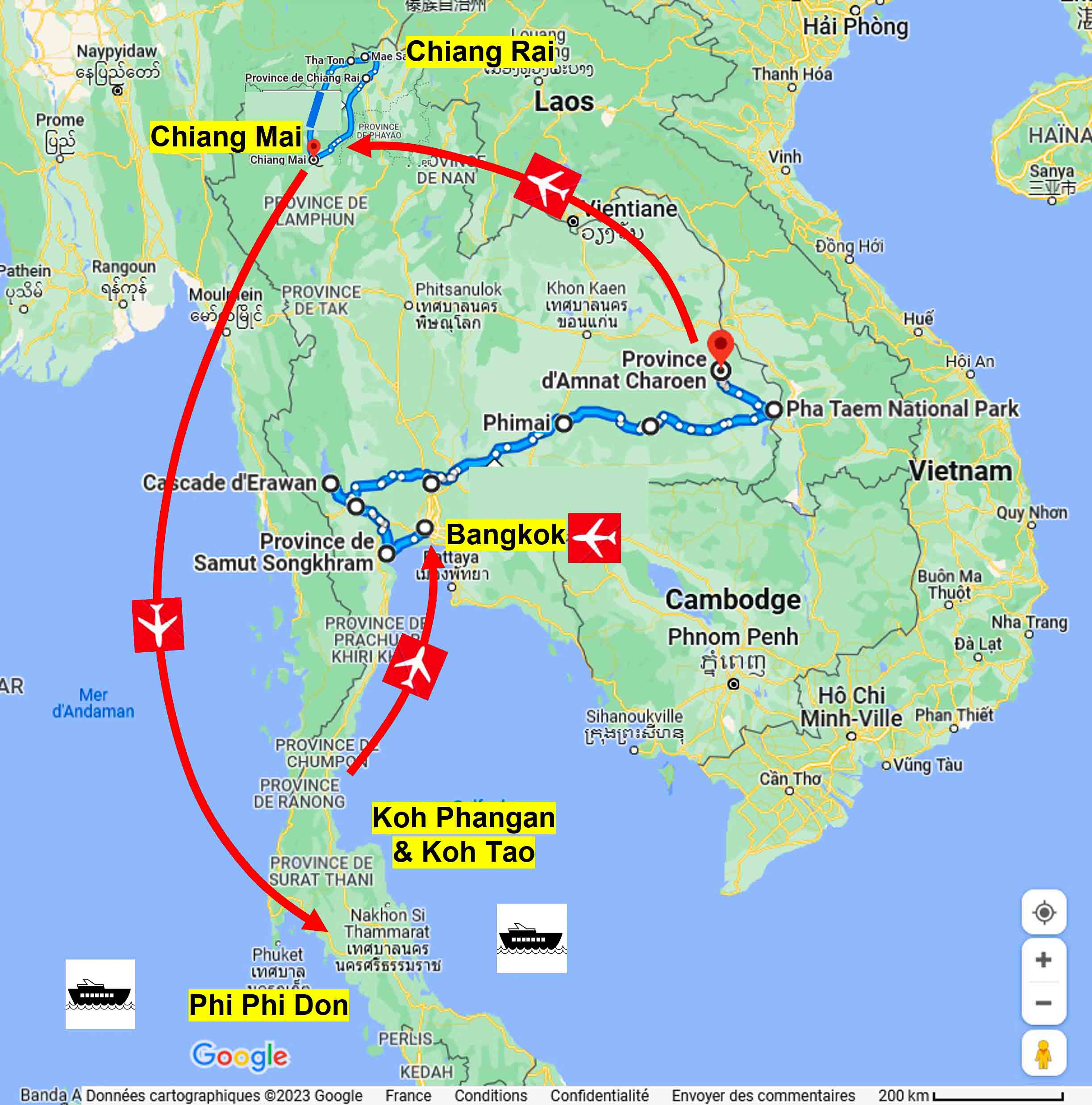 Où aller en Thaïlande ?