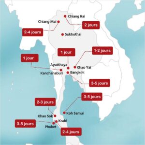 Que faire en Thaïlande en 15 jours