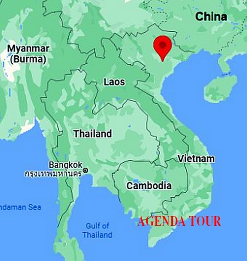 Carte Hanoi - Vietnam