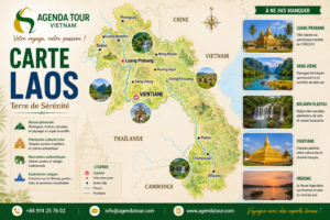 Carte Laos – Guide complet pour lire et voyager au Laos