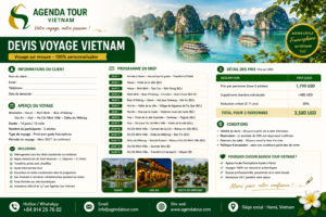 Devis voyage Vietnam, Devis voyage au Vietnam: Agence locale