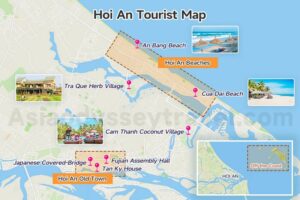 Carte Hoi An Vietnam