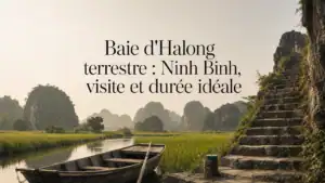 Baie d&rsquo;Halong terrestre : Ninh Binh, visite et durée idéale