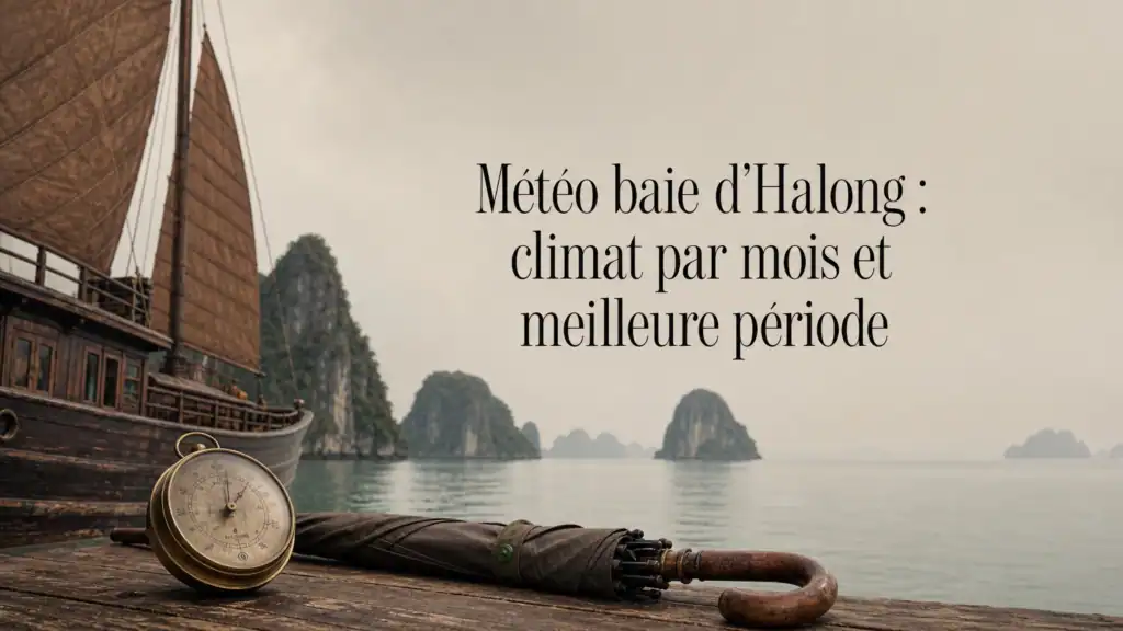 Météo baie d'Halong : climat par mois et meilleure période