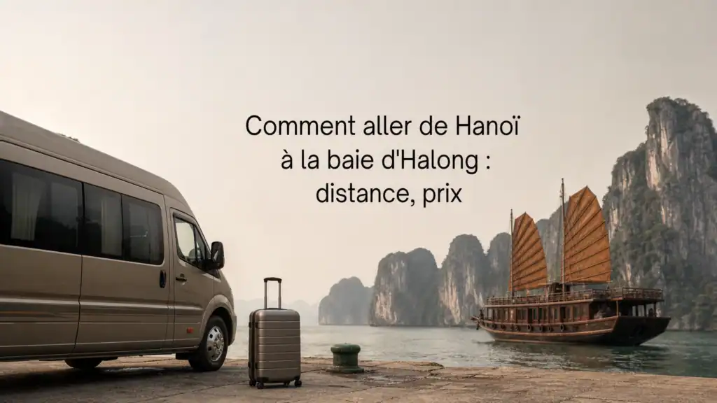 Comment aller de Hanoï à la baie d'Halong : distance, prix