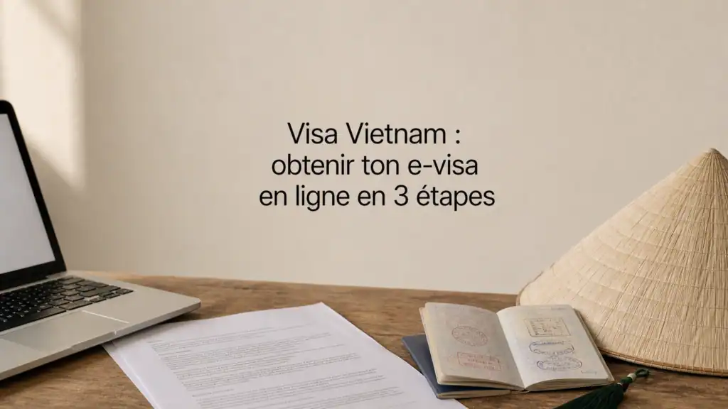 Vietnam Visa travel : obtenir ton e-visa en ligne en 3 étapes